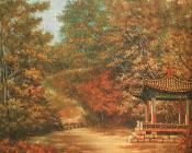 An Arbor in Autumn - 边史智